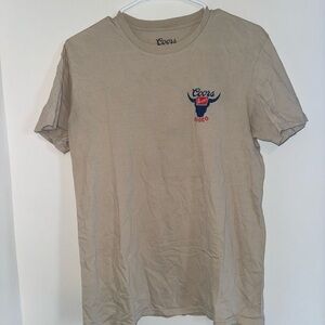 Coors Beige Short Sleeve Men's T-Shirt